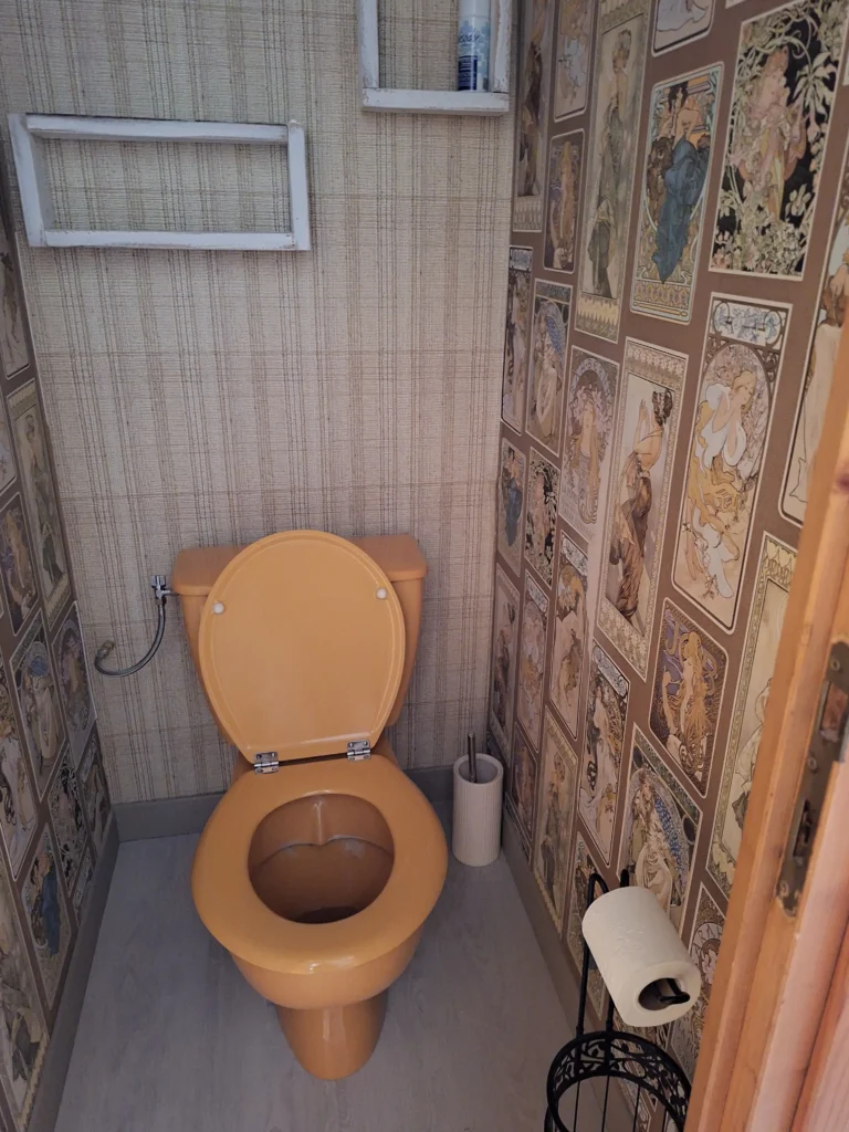 Toilettes partagés - Chambre Complice et Douillette